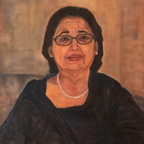 Neelum Aftab is a fine artist, and her practice has portrayed the concept of third space relating to diaspora of South Asian communities. It shows various facets of cultural transformation, assimilation and cultural hybridisation.